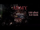 Kembang Api Army Cake 0.8 inch 100 Shots