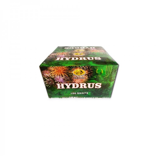 [GE1100D] Kembang Api Hydrus Cake 1 inch 100 Shots - GE1100D